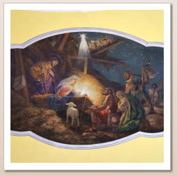 narodenie krista, betlehem, jasličky - reštaurovanie